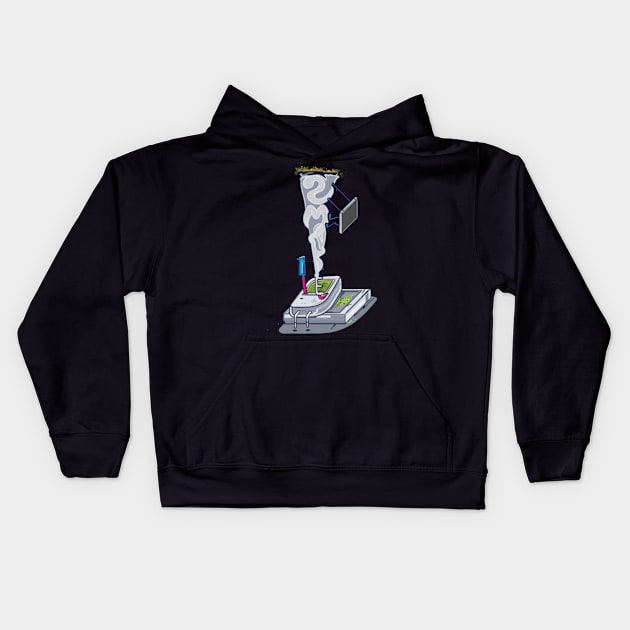 Oyy Kids Hoodie by Frajtgorski